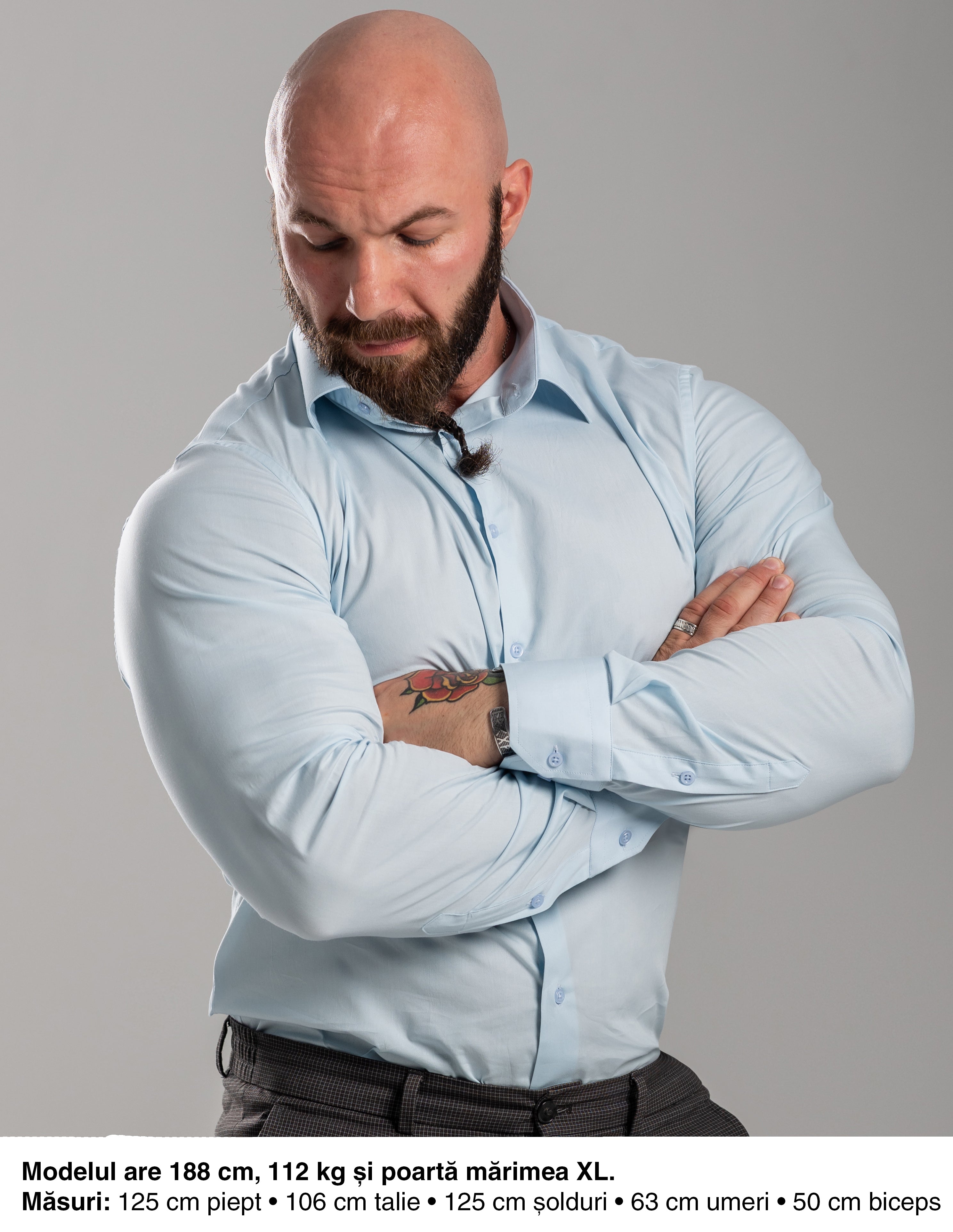 Cămașă Muscular Fit