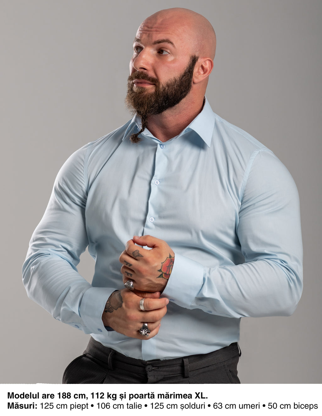 Cămașă Muscular Fit